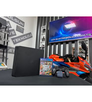 PlayStation 4 Slim 500GB Tek Kol + Grand Theft Auto 5 (GTA 5) Oyun CD’si (İKİNCİ EL)