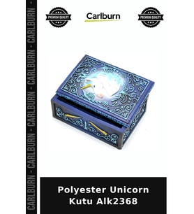 Özel Üretim Dekoratif Figürlü Çocuk Odası Hediye Aksesuar Polyester Unicorn Kutu Alk2368