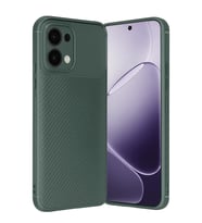 A6 Pro 4G Auto Focus Karbon Kapak - Koyu Yeşil