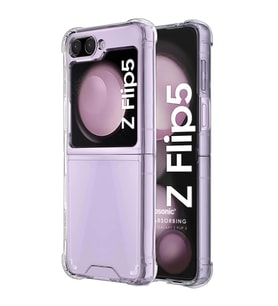 Microsonic Samsung Galaxy Z Flip 5 Kılıf Shock Absorbing Şeffaf (Renksiz)