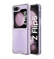 Microsonic Samsung Galaxy Z Flip 5 Kılıf Shock Absorbing Şeffaf (Renksiz)