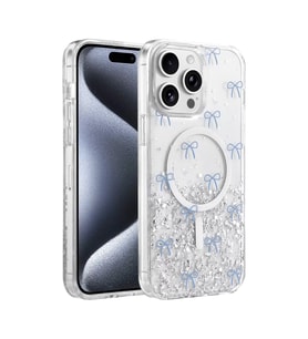 İphone 15 Misk Simli Kapak - Desen 3