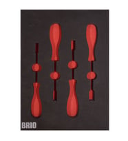 Brio Tornavida Seti Lokma 4 Parça 7-8-10-13 B Line Sünger Yatak Boş