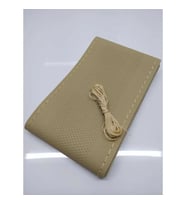 Direksiyon Simidi Kaplaması, 38 cm/15 inç Deri Direksiyon Simidi Kılıfı İğne ve İplikle El Yapımı