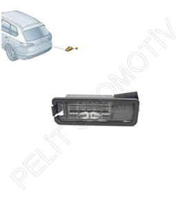 Arteon Plaka Lambası Ledli 3G5943021A (2017-2023)