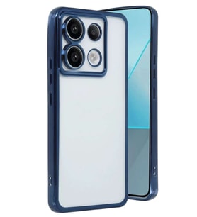 Redmi Note 13 Pro 4G Kılıf Razer Lensli Silikon - Lacivert
