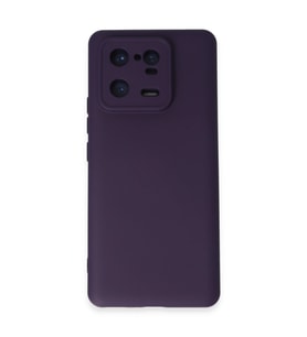 Xiaomi Mi 13 Pro Kılıf Nano İçi Kadife Silikon - Mor