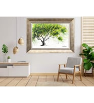 Gümüş Çerçeveli dekoratif Tablo as683