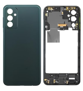 Samsung Galaxy M23 - SM-M236 FULL Kasa Arka Kapak Takım SİYAH