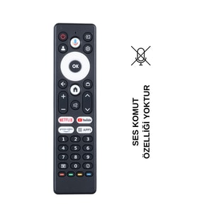 (SES KOMUTSUZ) ARÇELİK-BEKO-GRUNDIG NETFLIX-YOUTUBE-PRIME-APPS KUMANDA