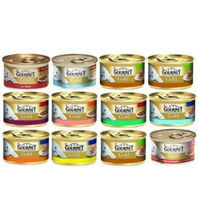 Gourmet Gold Yaş Kedi Maması 85gr x12 Adet