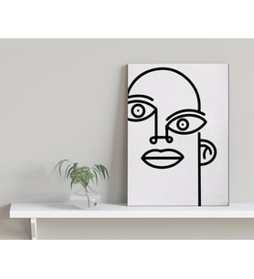 BK Home Picasso Style Tasarımlı Kanvas Tablo-1