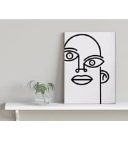 BK Home Picasso Style Tasarımlı Kanvas Tablo-1