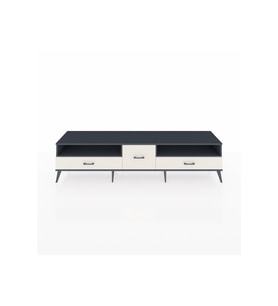 Hyperion TV Ünitesi 2 Raflı 3 Çekmeceli  220x44x51 Antrasit-Antrasit/Aytaşı