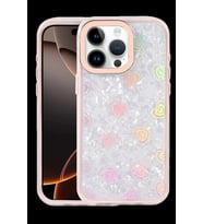 iPhone 14 Pro Max Lumi Desenli Kapak - Pembe