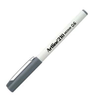 ARTLINE EK-210N KEÇE UÇLU YAZI KALEMİ 0.6mm GRİ