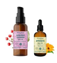 100ml Kuşburnu Çekirdeği Yağı , Aynısefa Yağı 30ml