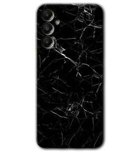 Galaxy A05s Kılıf HD Desen Baskılı Kılıf - Siyah Mermer