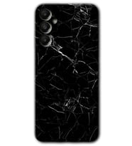 Galaxy A05s Kılıf HD Desen Baskılı Kılıf - Siyah Mermer