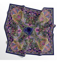 Soft Pamuk Eşarp - 05405 (Lacivert)