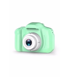 Pazariz Yeşil 4 Gb Sd Kartlı Mini Kamera Çocuk İçin Dijital Fotoğraf Makinesi 
