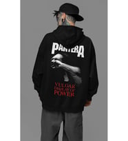 Müzik Grubu Pantera Baskılı Unisex Oversize Rock Metal Hoodie