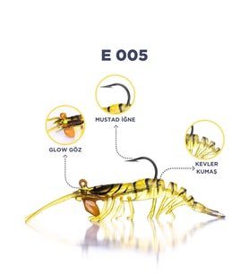 CARETTA SAKURA SHRIMP 6,5G 76Mm E 005