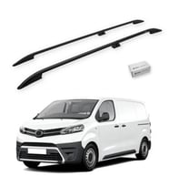 Turtle Toyota Proace (Mk2) 2013-2016 / Uzun Şasi Tavan Çıtası Crown Siyah
