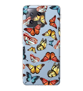 PrintiFy Xiaomi Mi 13 Pro ile Uyumlu Water Color 2  Kamera Korumalı Şeffaf  Kılıf