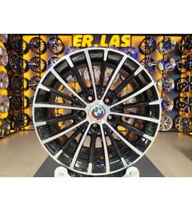 4 Adet BMW ORIJINAL 7.5*17 5*120 ET37 72.6 BLACK MACK JANT REVİZE EDİLMİŞ (Takım)