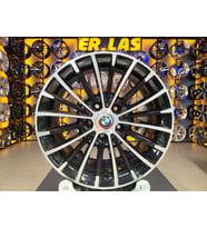 4 Adet BMW ORIJINAL 7.5*17 5*120 ET37 72.6 BLACK MACK JANT REVİZE EDİLMİŞ (Takım)