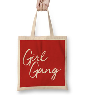 Girl Gang Bez Çanta Uzun Saplı