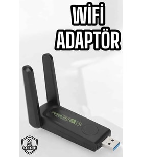 Dual Band Wifi Alıcı Adaptör Usb 3.0 Destekli