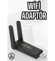 Dual Band Wifi Alıcı Adaptör Usb 3.0 Destekli