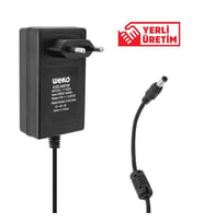Weko 12 Volt 3.2 Amper 38 Watt Plastik Kasa Priz Tipi Adaptör (5.5X2.5 Uçlu)