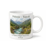 Pülümür Doğa Güzellikleri Tunceli Hatırası Kupa Bardak Hediye
