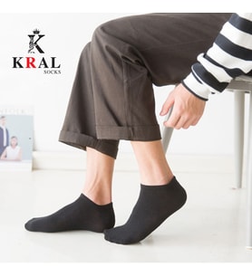 Kadın - Erkek (10 ÇİFT ) Düz Desen Ekonomik Bilek Boy Patik Çorap (Siyah)