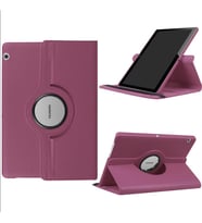 Huawei MediaPad T3 10 Kılıf 360 Dönebilen Standlı Case (Mor)