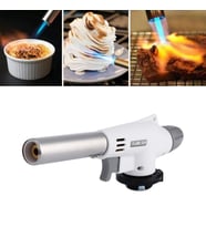 1300°C Çok Amaçlı Gaz Torch Çakmak - Mutfak, Mangal, Lehimleme Pürmüz Alev Tabancası (5343)