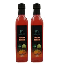 Minecal Hurma Sirkesi 2x500 ml – %100 Katkısız Doğal  Şekersiz  Koruyucu Içermez