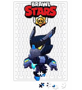 Brawl Stars Karanlık Mecha Crow Puzzle 240 Parça Yapboz