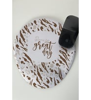 Motto Mesajlı Arkadaşa Bilek Destekli Mouse Altlığı
