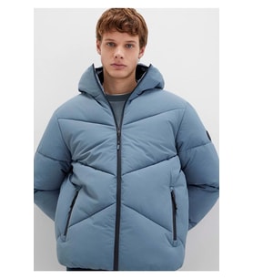 Mavi 0110360-70782 Şişme Mont Kapüşonlu Erkek Mont