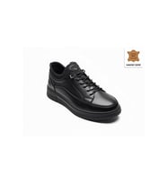 Cem Pekşen Gepetto 501 Siyah Erkek Günlük Deri Comfort Casual Ayakkabı