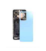 Xiaomi Redmi Note 12 4G Arka Kapak - Arka Pil Batarya Kapağı - 23021RAAEG Uyumlu (Mavi)