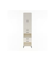 Hyperion Dolap 4 Raflı 4 Çekmeceli 2 Kapaklı 60x44x243 Aytaşı-Aytaşı