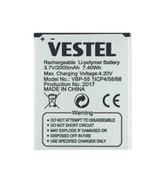 Vestel 5.5V / 5.5x Batarya Pil  %100 Orjinal