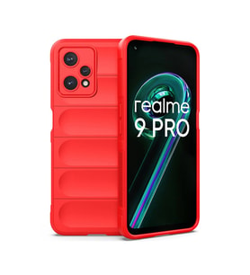 Realme 9 Pro 5g Kılıf Optimum Silikon - Kırmızı