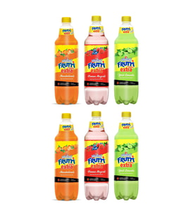 Uludağ Frutti 1 lt 6 lı Karma Paket Mandalina Orman Mey Yeşil Limon