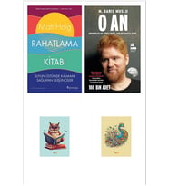 O AN - M. Barış Muslu - Rahatlama Kitabı Matt Haig (2 NOT DEFTERLİ) (Renksiz)